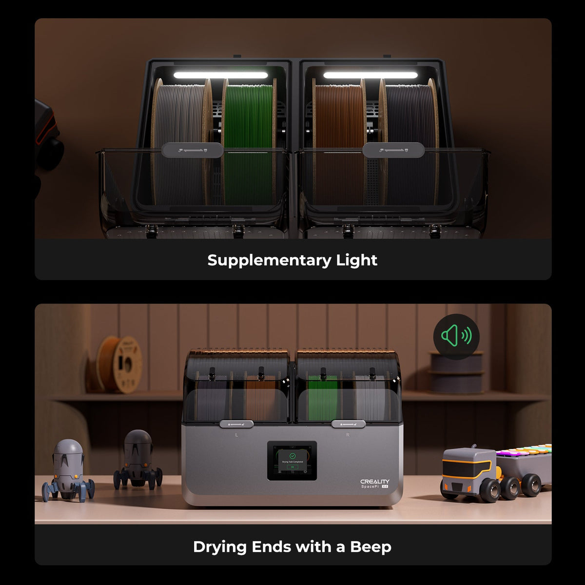 Creality USA Four-Spool Filament Dryer