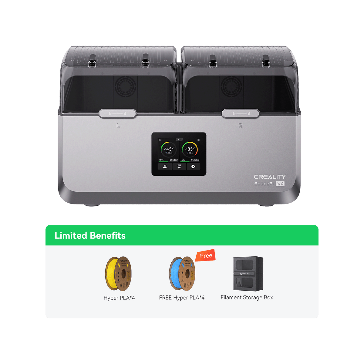 Creality USA Four-Spool Filament Dryer
