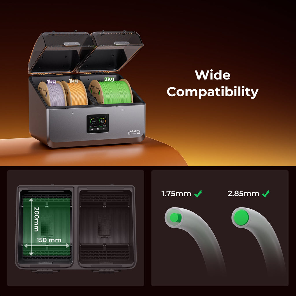 Creality USA Four-Spool Filament Dryer