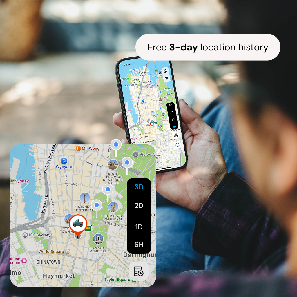 TheSpyStore AU Dual-Network Bluetooth Item Tracker