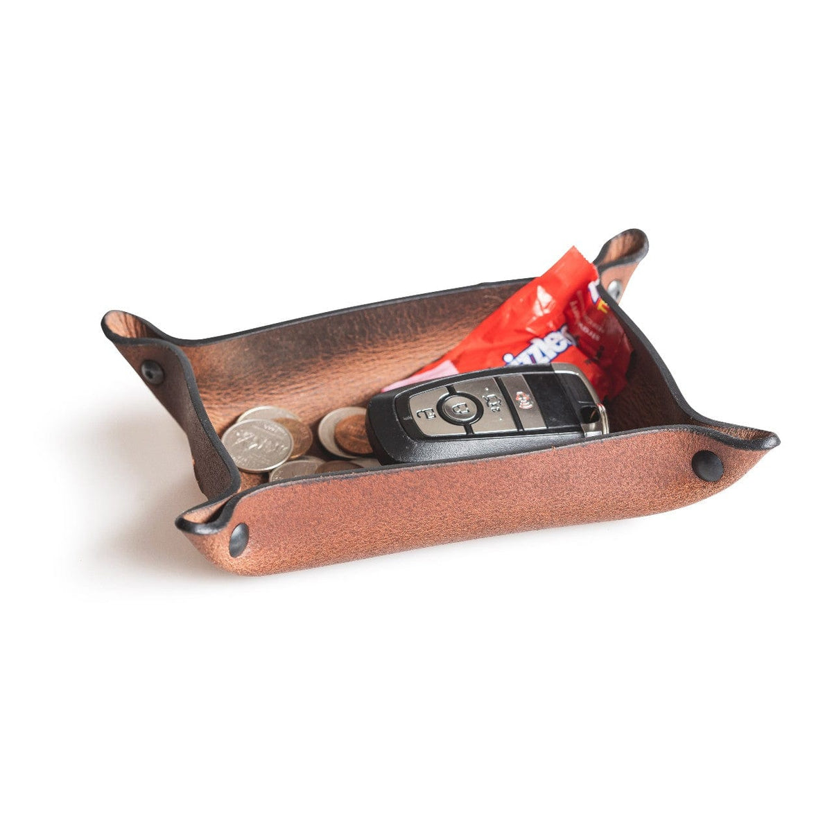 Main Street Forge Leather Valet Tray