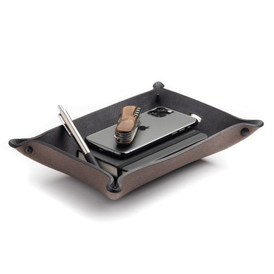 Main Street Forge Leather Valet Tray