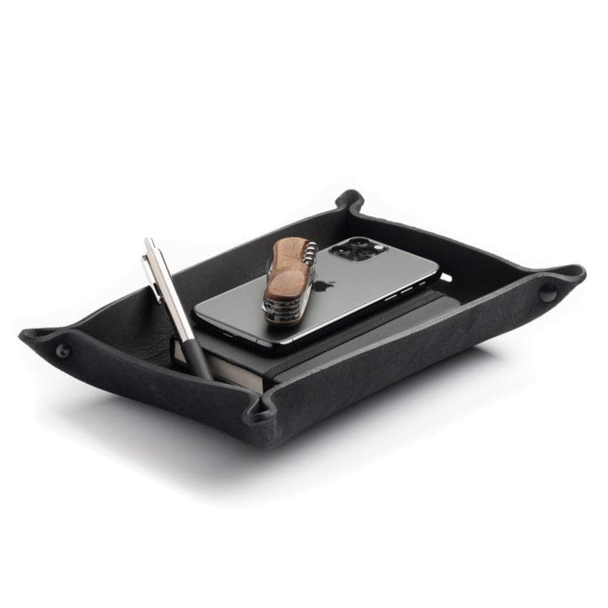 Main Street Forge Leather Valet Tray