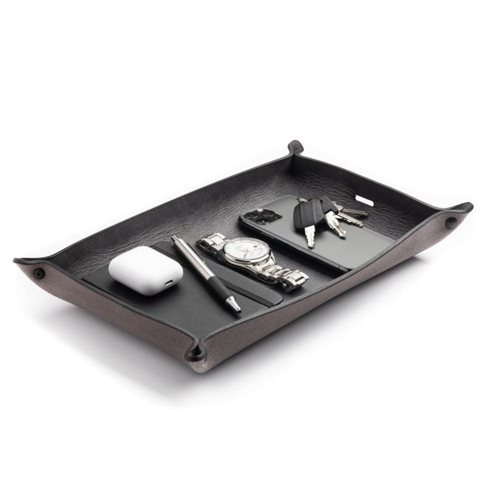 Main Street Forge Leather Valet Tray