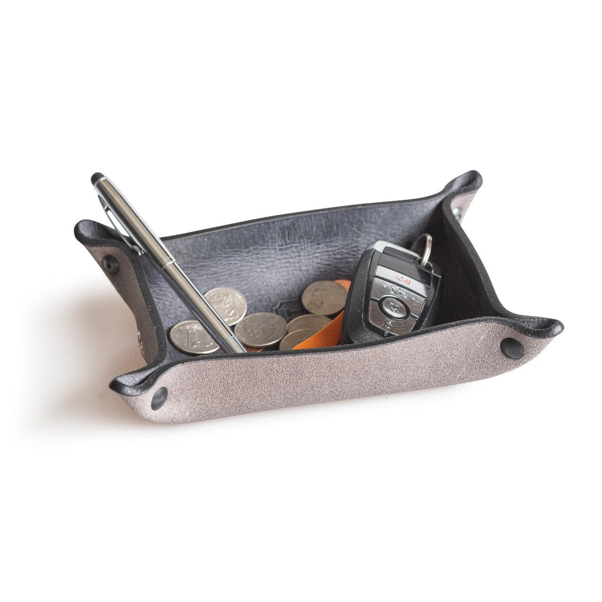 Main Street Forge Leather Valet Tray