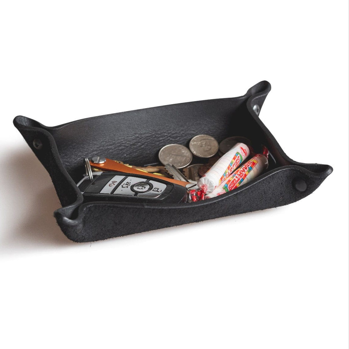 Main Street Forge Leather Valet Tray