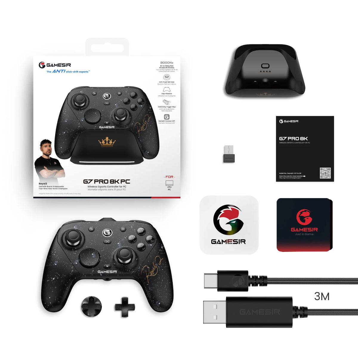 GameSir PC Wireless Gaming Controller
