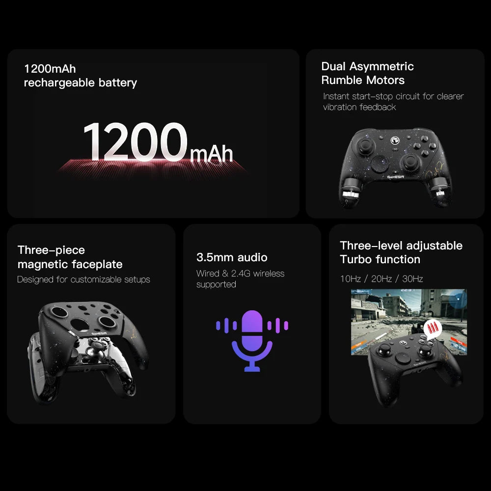 GameSir PC Wireless Gaming Controller
