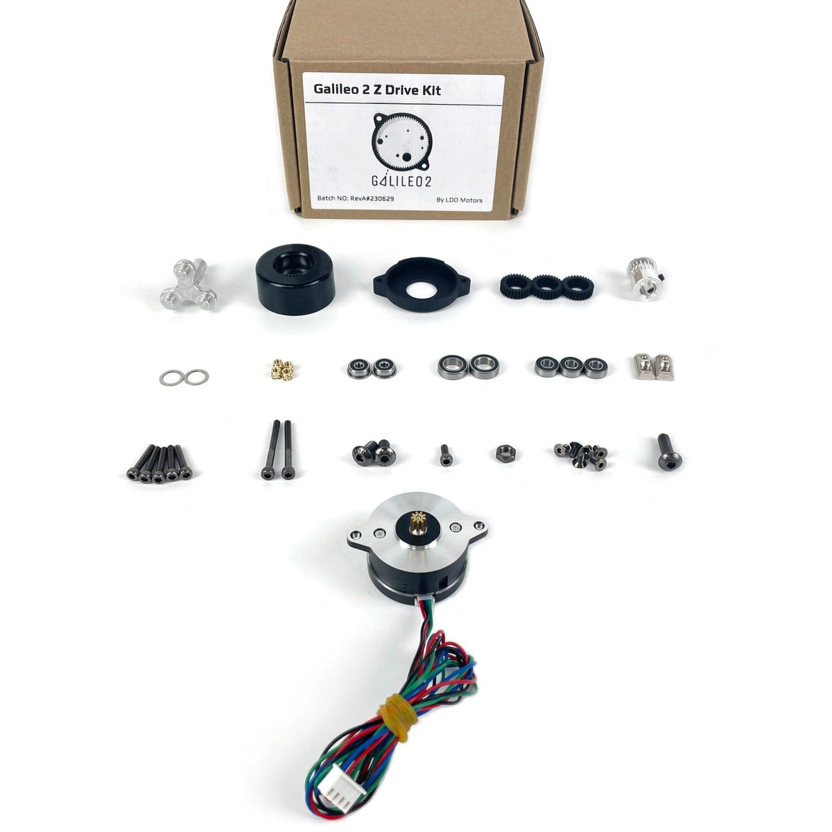 LDO Motors 3D Printer Extruder and Z-Drive Kits