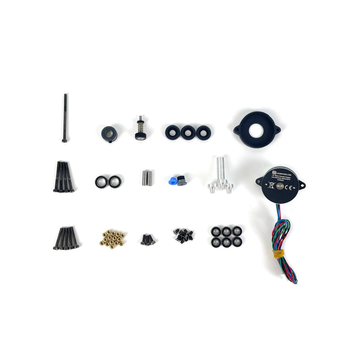 LDO Motors 3D Printer Extruder and Z-Drive Kits