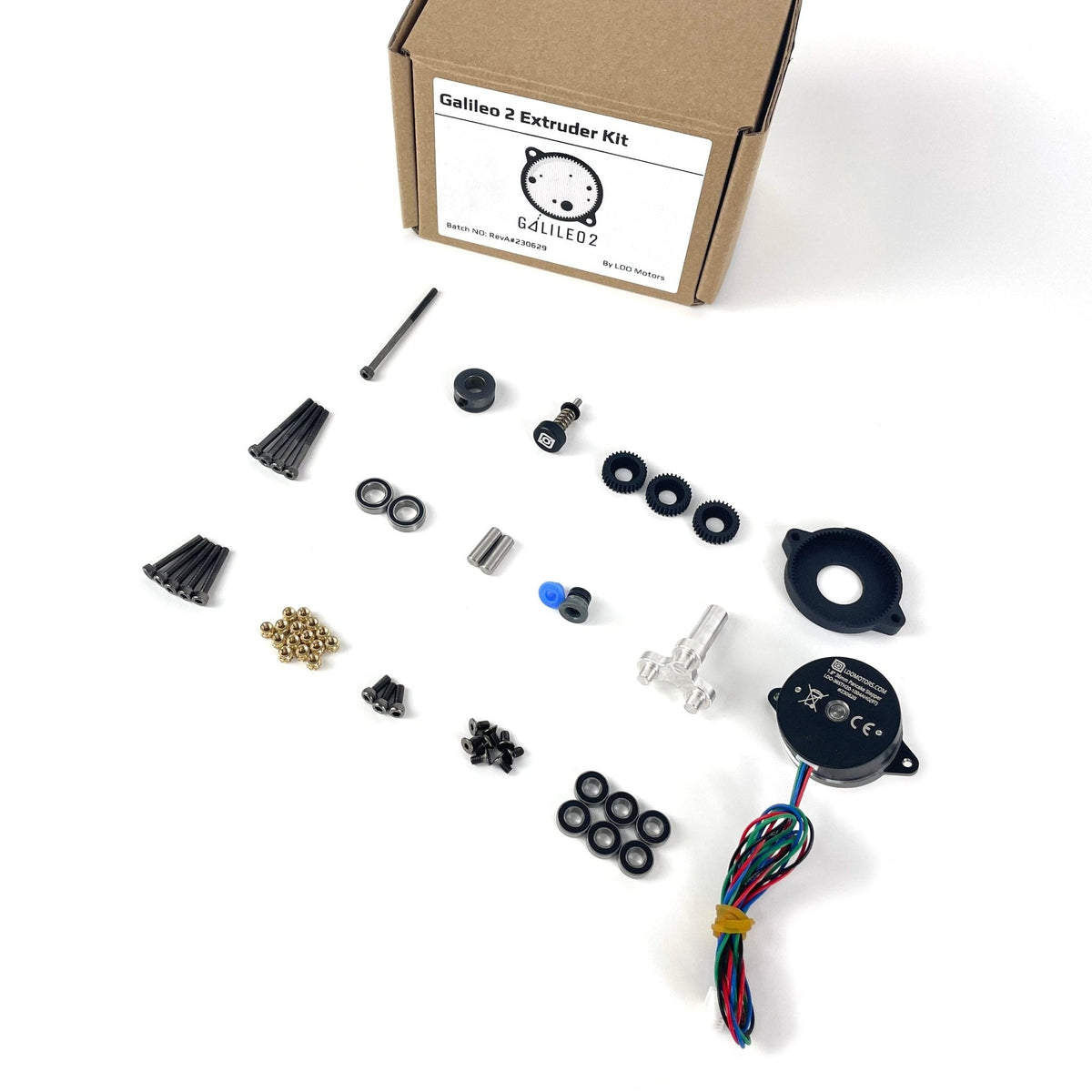LDO Motors 3D Printer Extruder and Z-Drive Kits