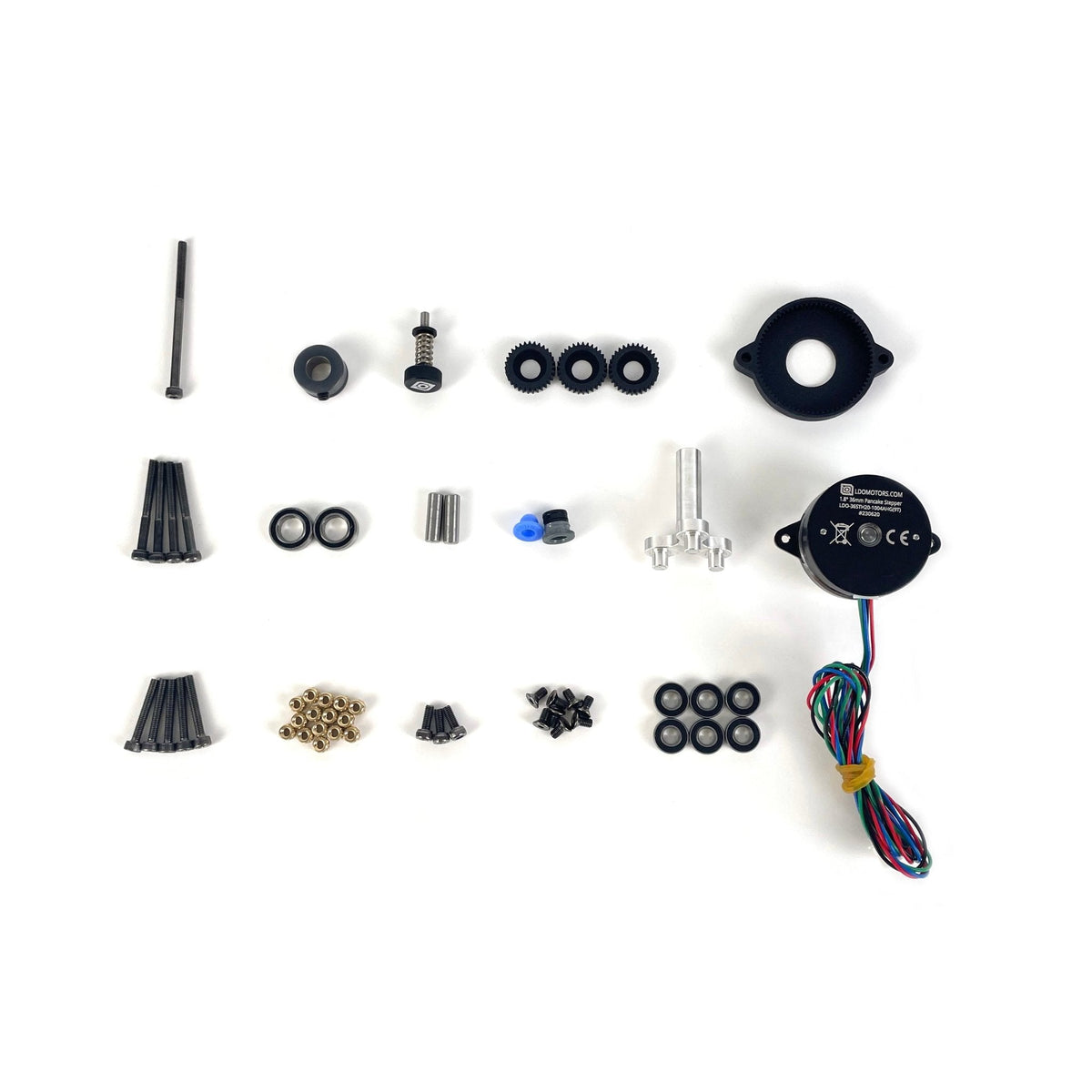 LDO Motors 3D Printer Extruder and Z-Drive Kits