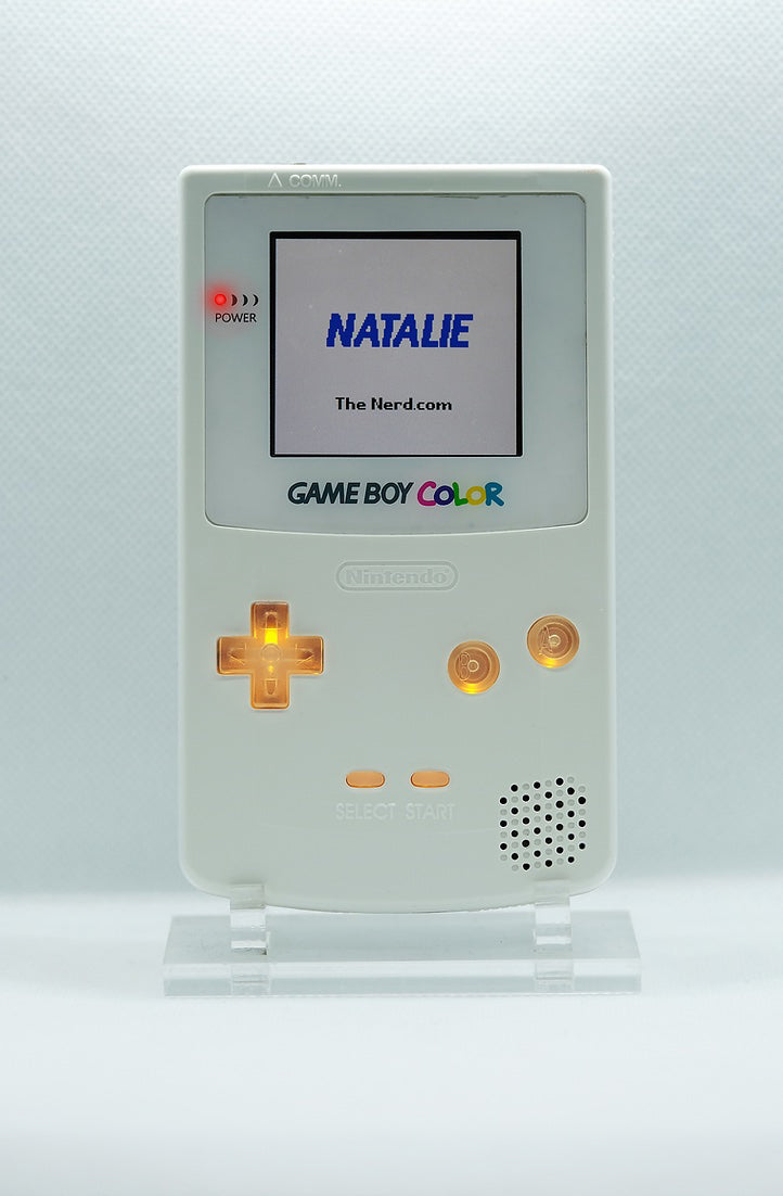 Natalie the Nerd Game Boy Color LED Button Board