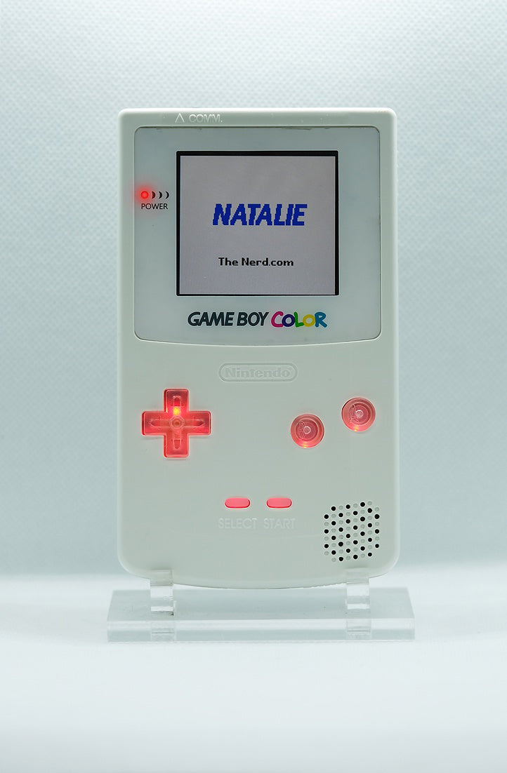 Natalie the Nerd Game Boy Color LED Button Board