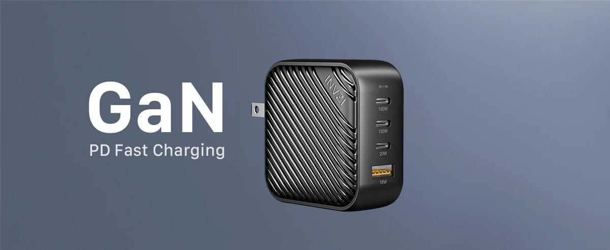 INVZI Four-Port GaN Wall Charger