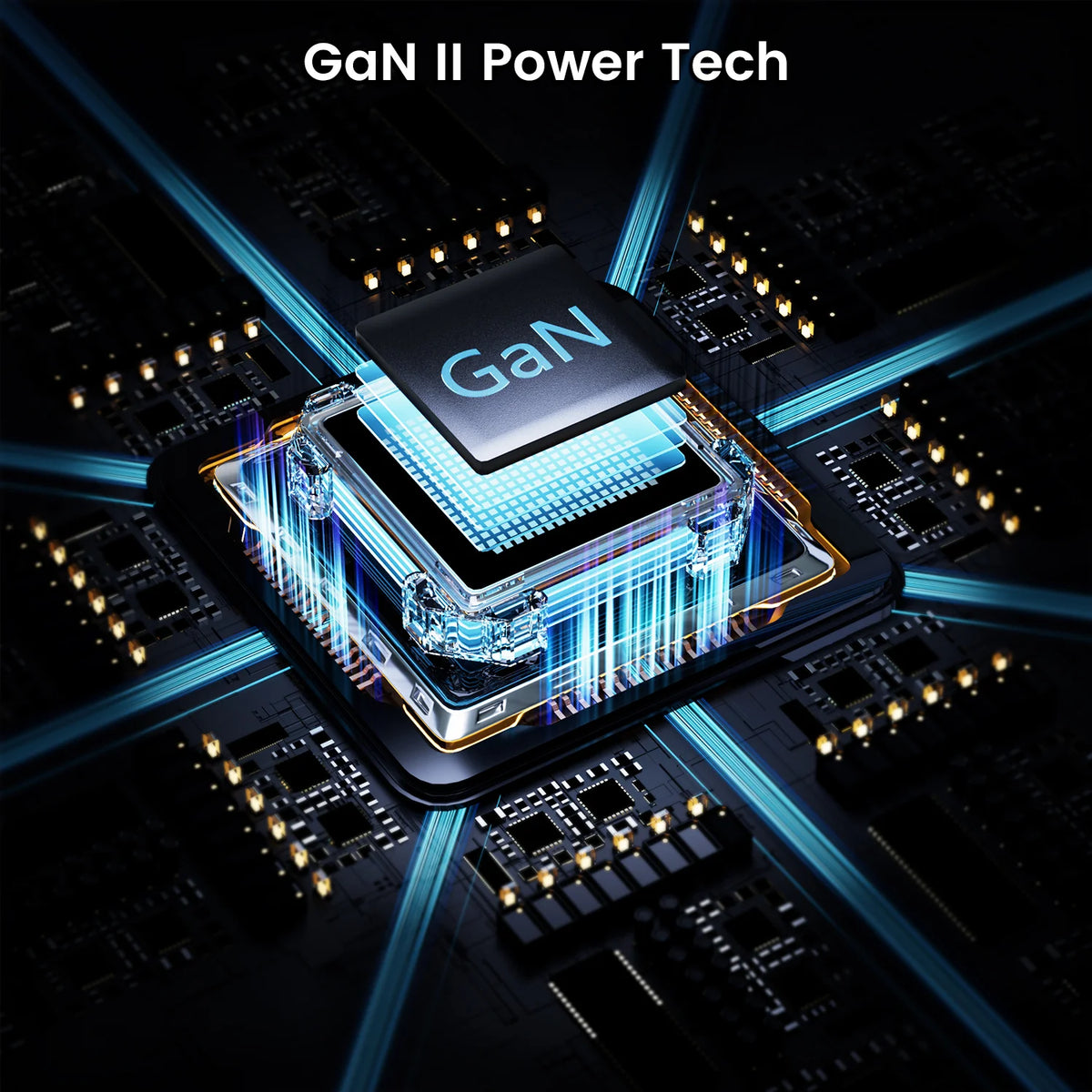 INVZI Four-Port GaN Wall Charger