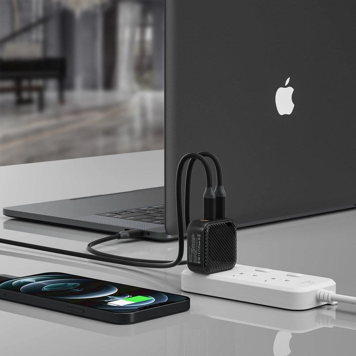 INVZI Four-Port GaN Wall Charger