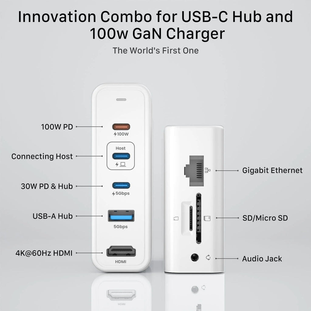INVZI USB-C Charger and Docking Station