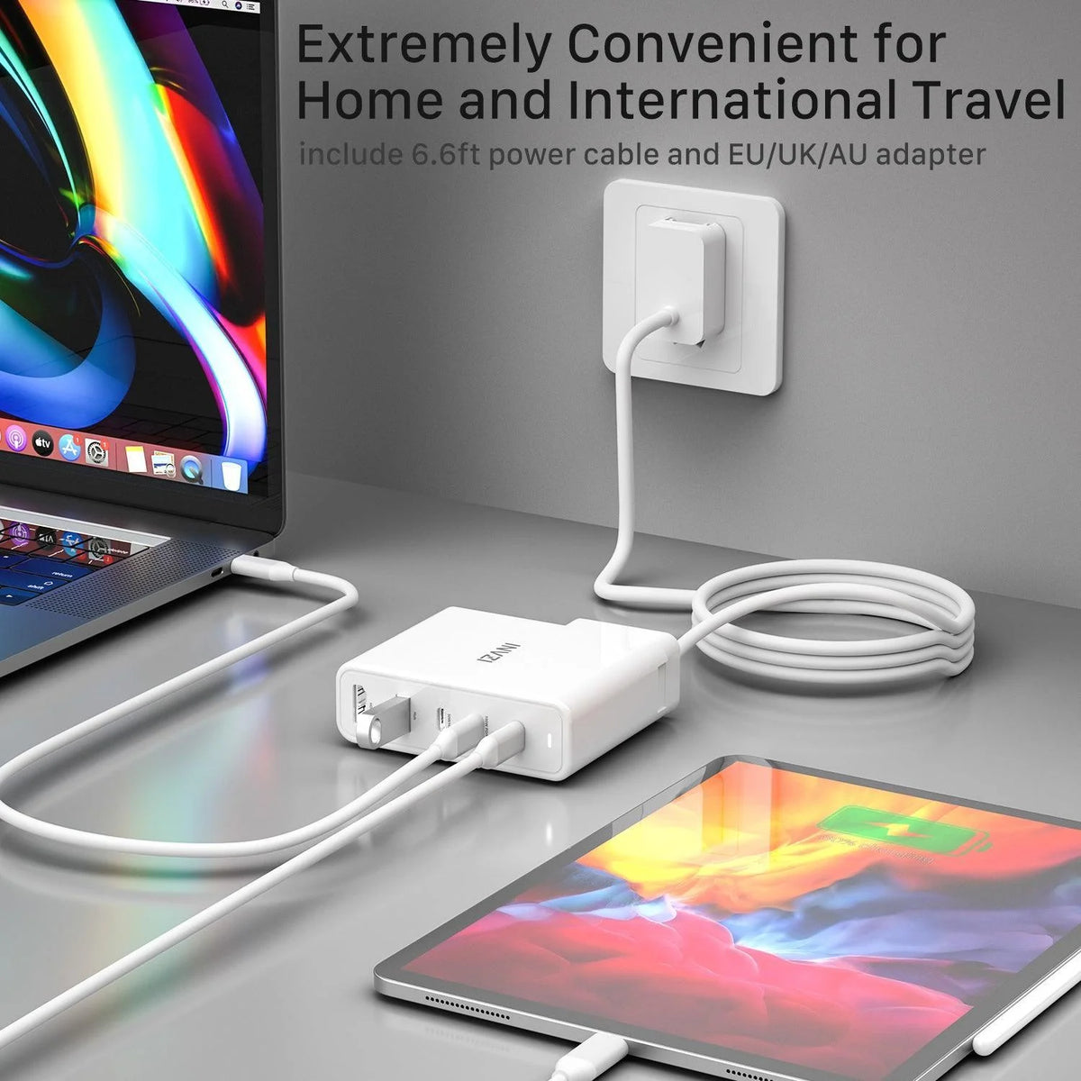INVZI USB-C Charger and Docking Station