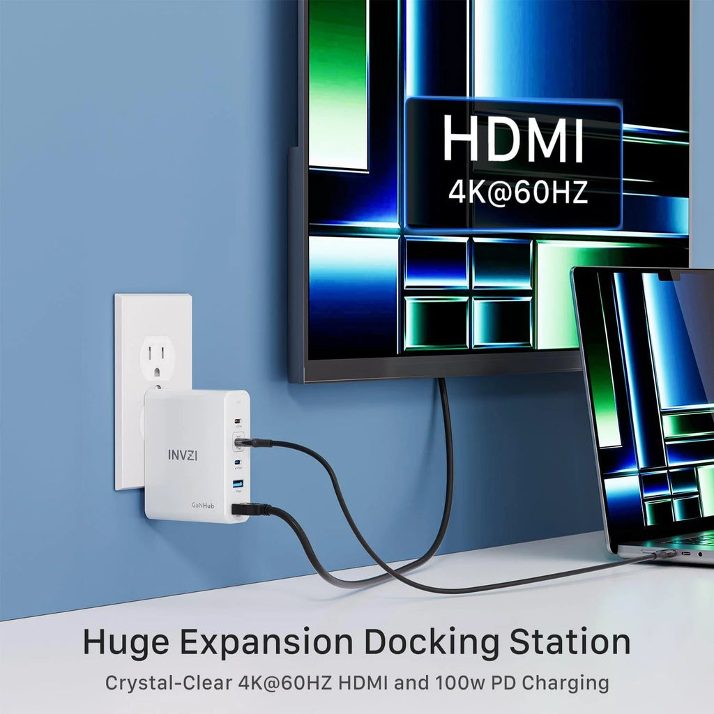 INVZI USB-C Charger and Docking Station