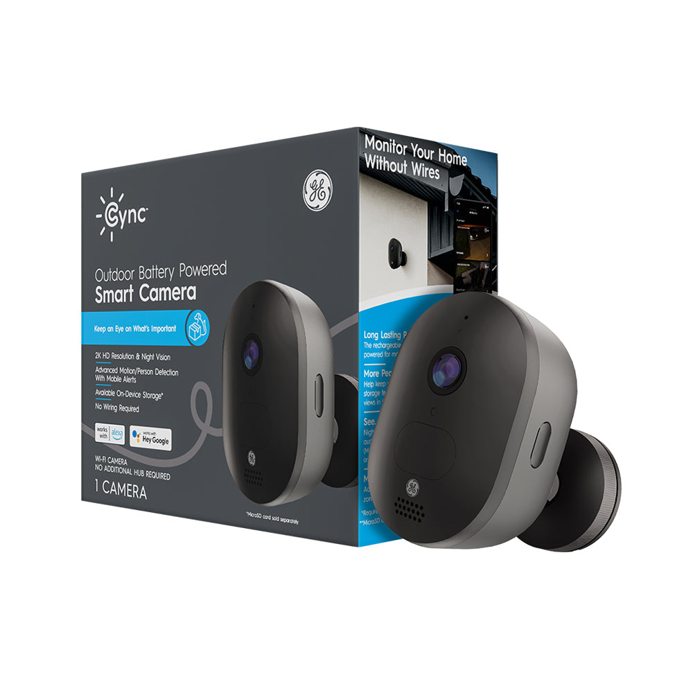 GE Lighting, a Savant company Outdoor Wi-Fi Security Camera
