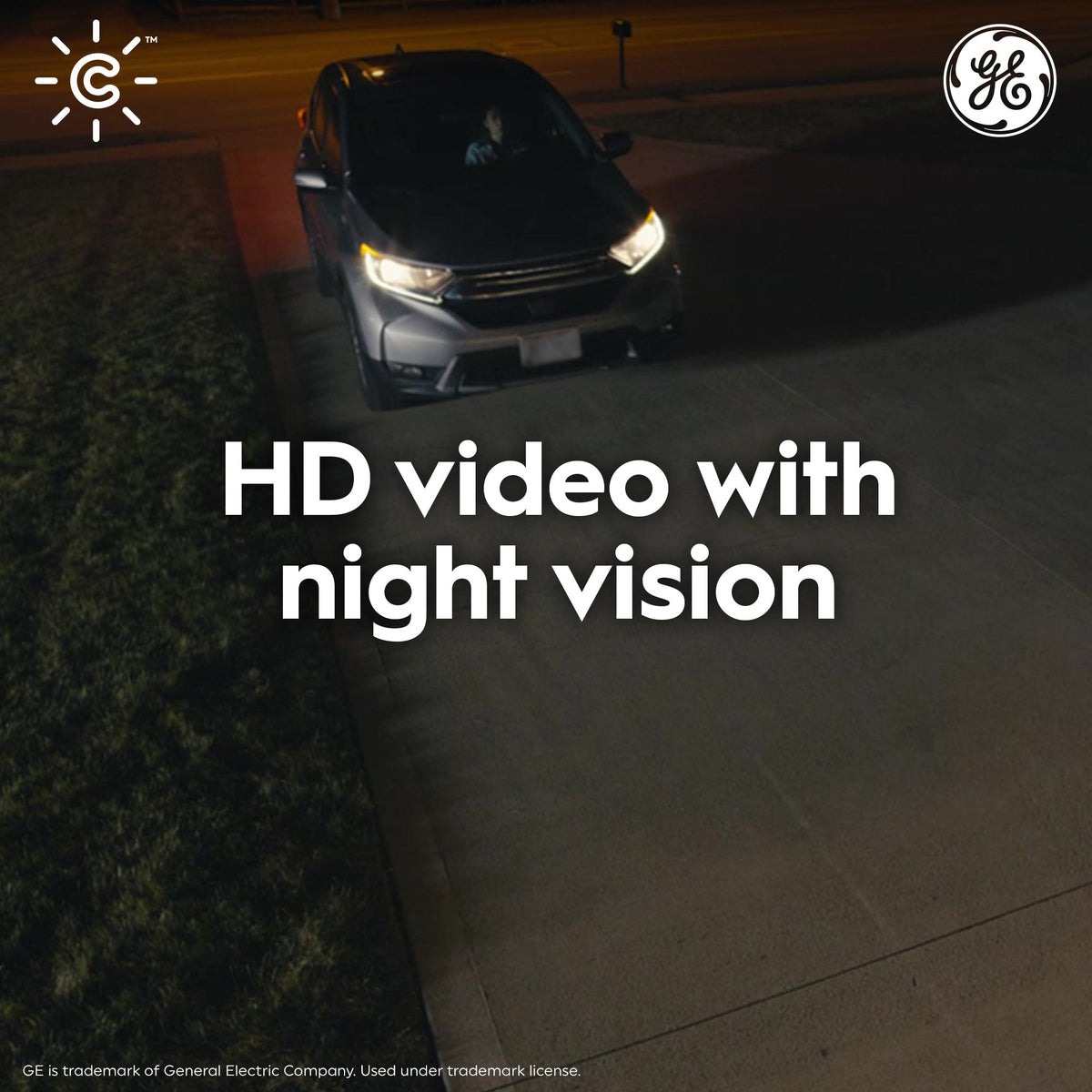 GE Lighting, a Savant company Outdoor Wi-Fi Security Camera