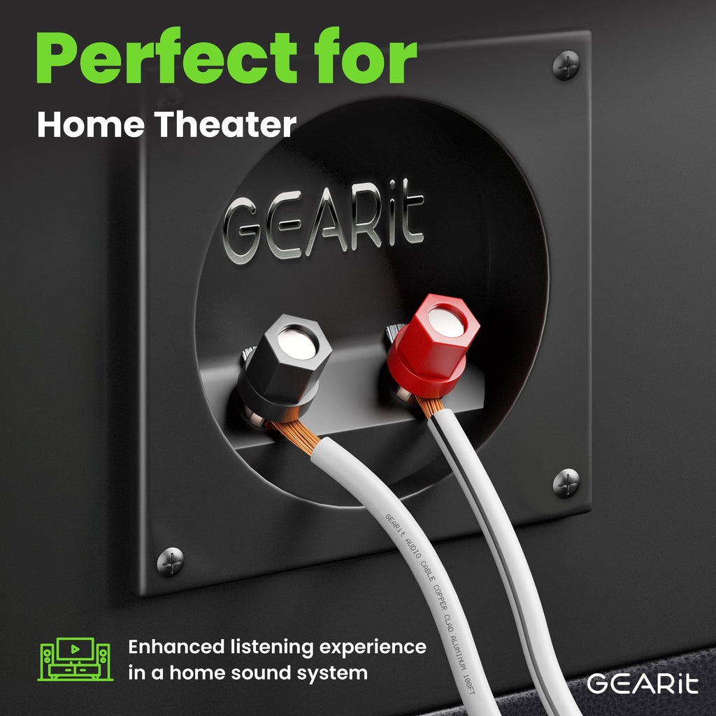 GEARit 12 AWG CCA Speaker Wire