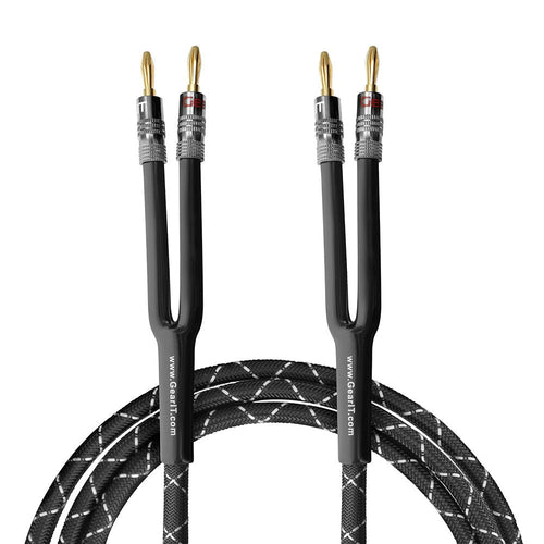 GEARit 12 AWG Speaker Cable with Banana Plugs