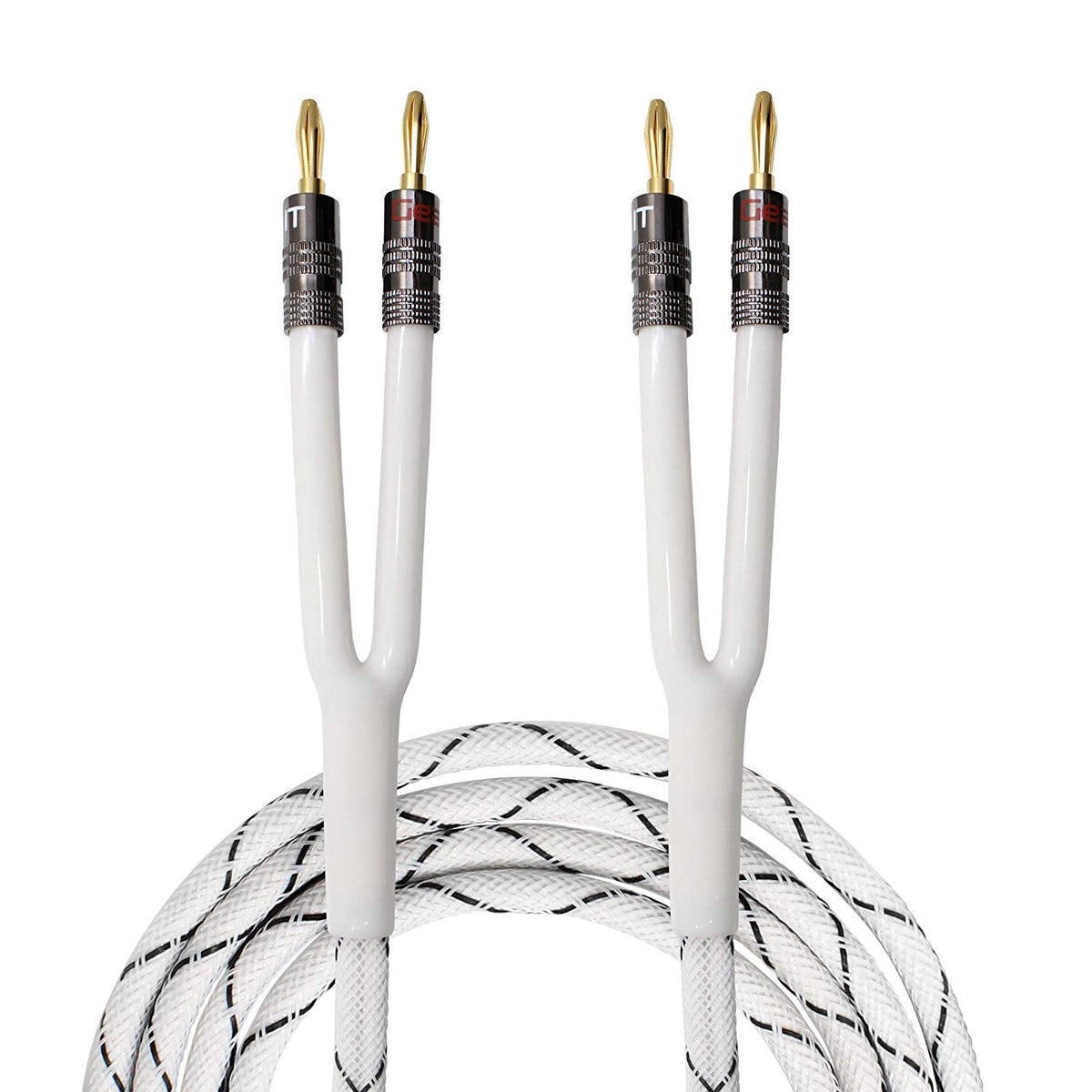 GEARit 12 AWG Speaker Cable with Banana Plugs