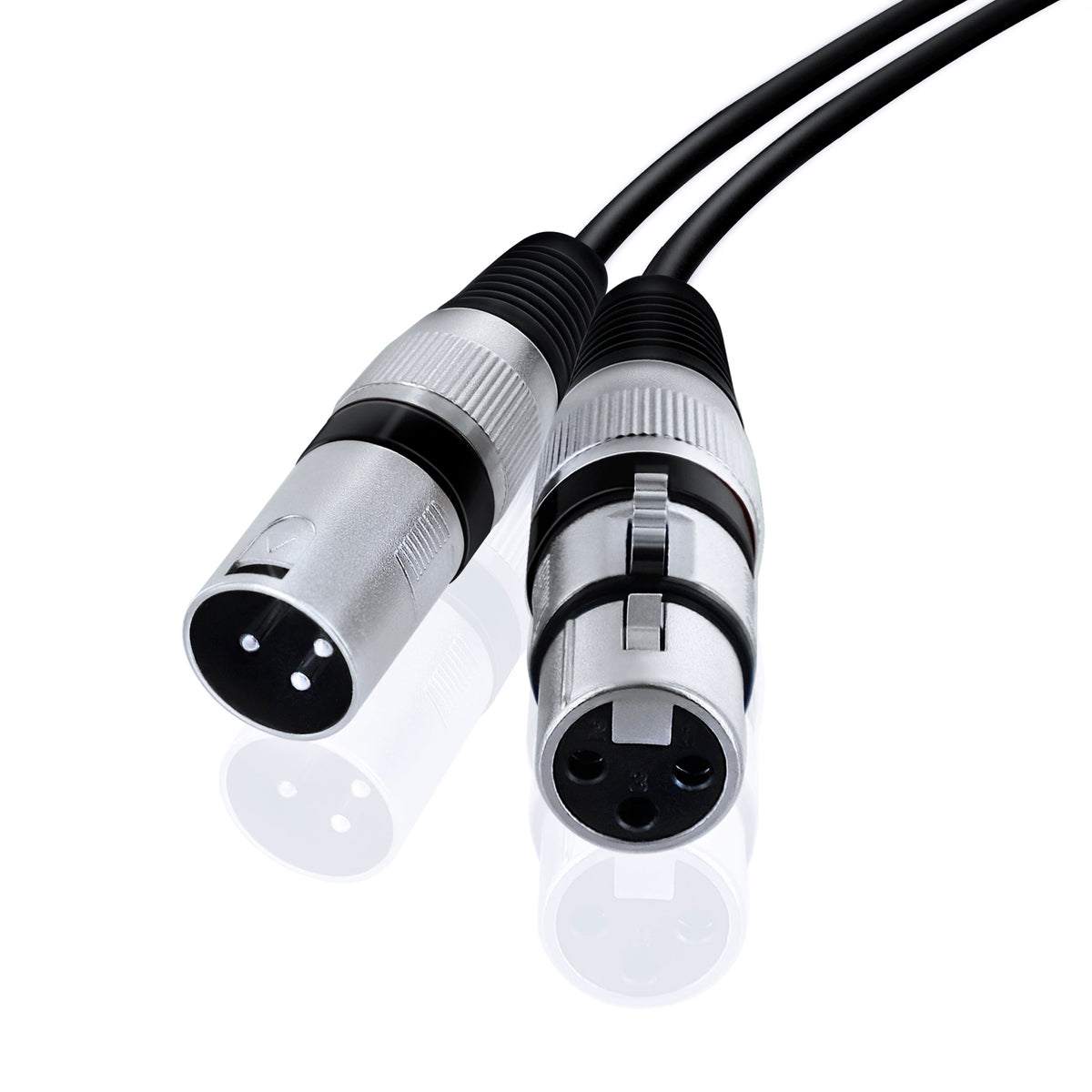 GEARit Three-Pin XLR Extension Cable