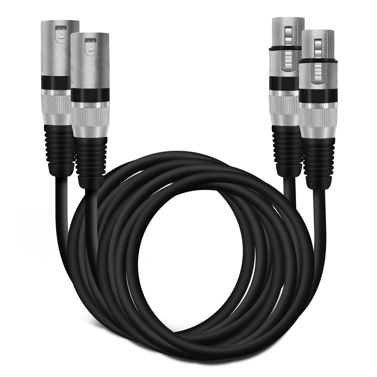 GEARit Three-Pin XLR Extension Cable