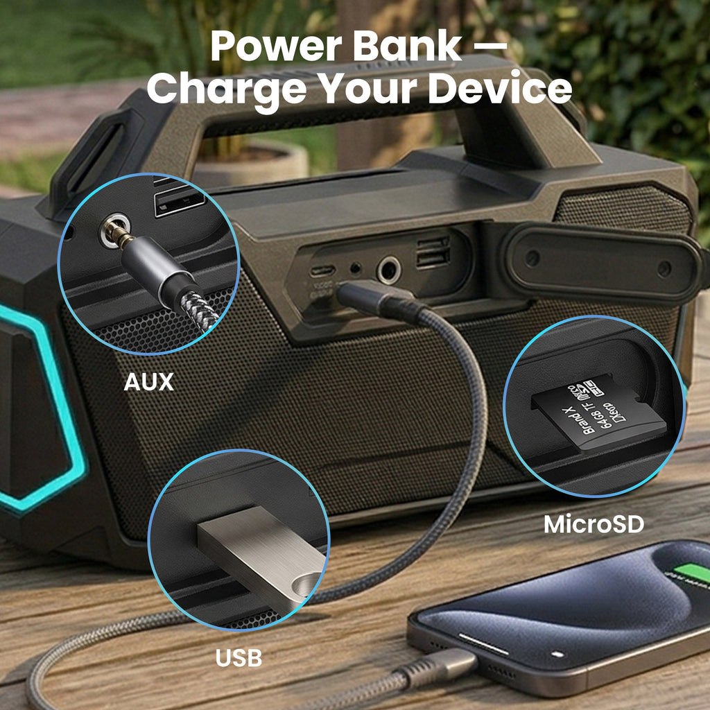 GEARit Portable Bluetooth Speaker