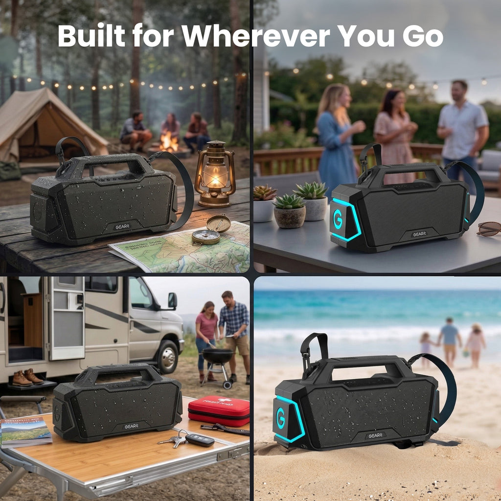 GEARit Portable Bluetooth Speaker