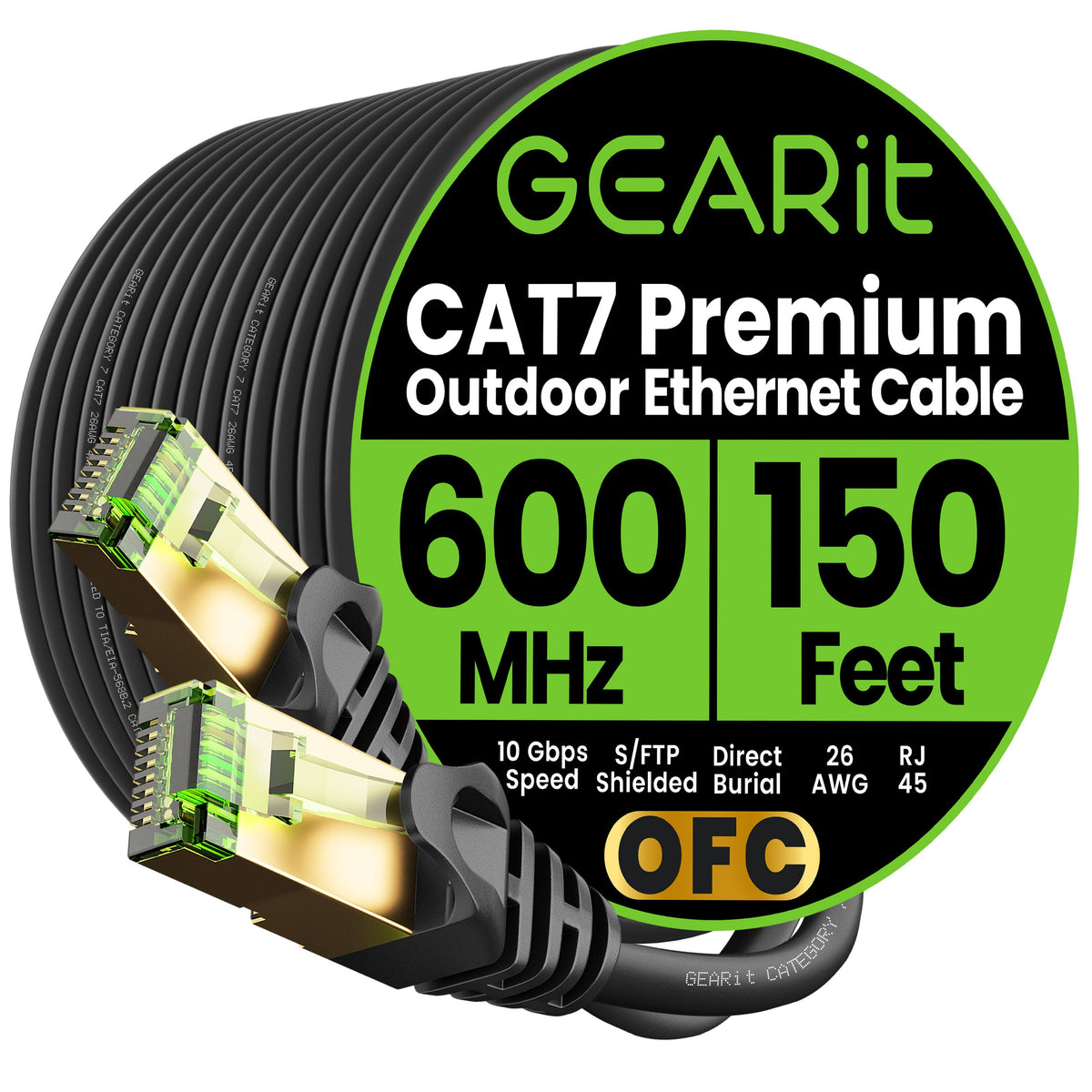 GEARit CAT7 Outdoor Ethernet Cable