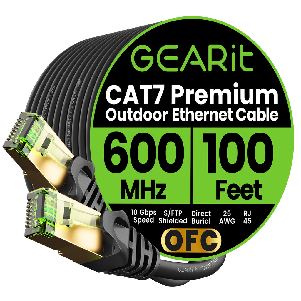 GEARit CAT7 Outdoor Ethernet Cable