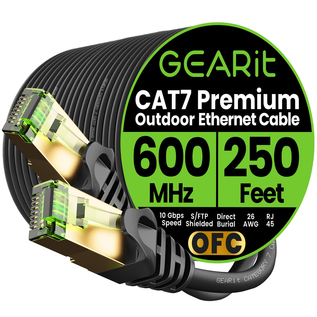 GEARit CAT7 Outdoor Ethernet Cable