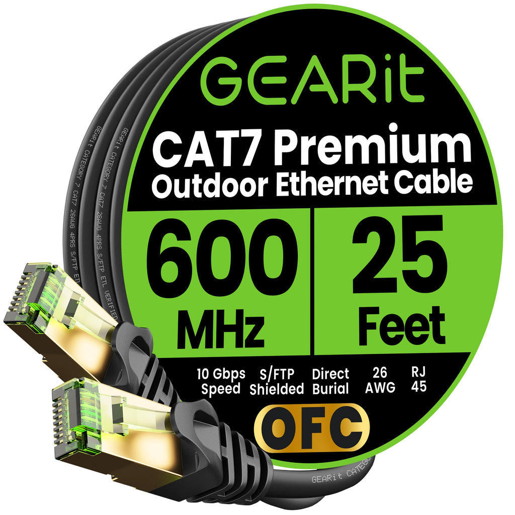 GEARit CAT7 Outdoor Ethernet Cable