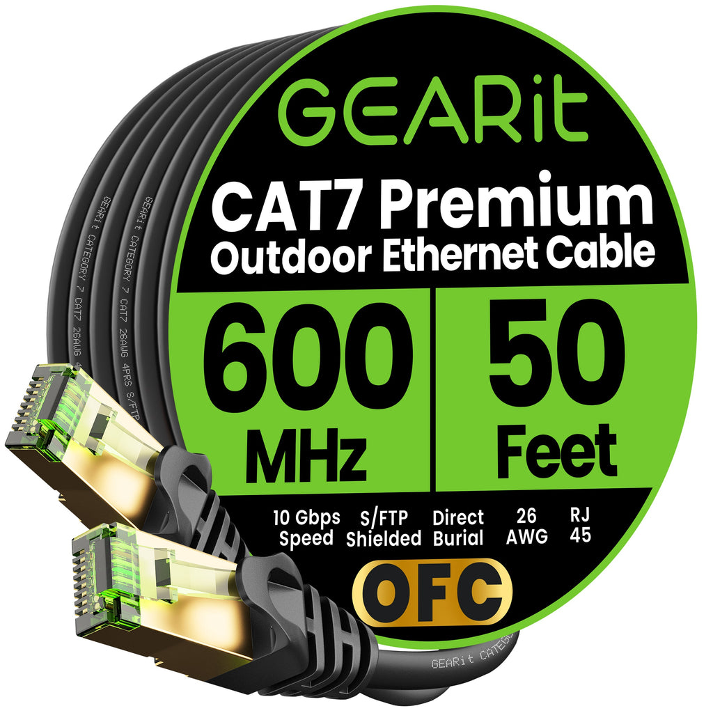 GEARit CAT7 Outdoor Ethernet Cable