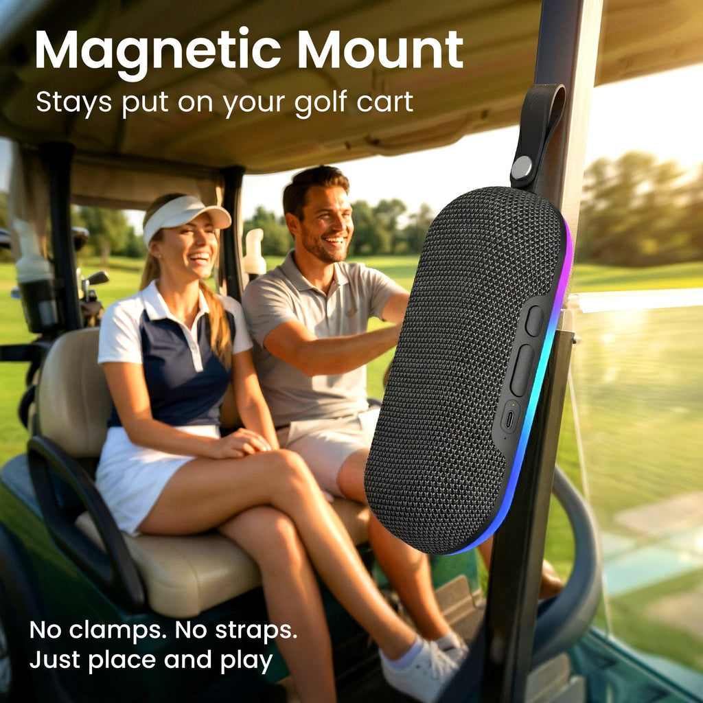 GEARit Magnetic Portable Bluetooth Speaker