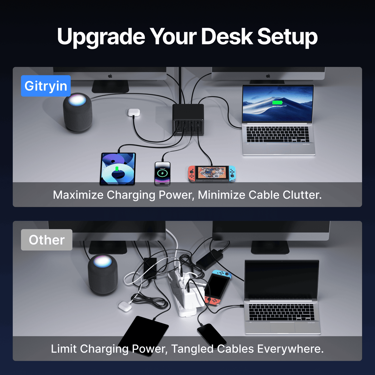Gitryin Desktop Charging Station