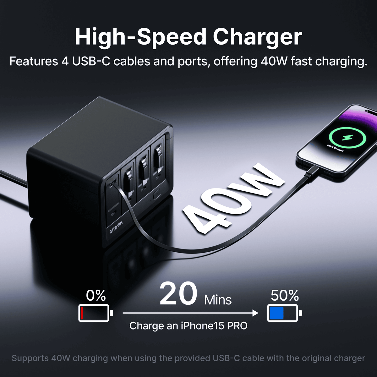 Gitryin Desktop Charging Station