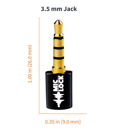 GoDark Bags 3.5mm Microphone Blocker