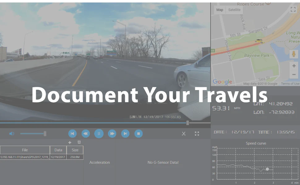 Rexing USA Dash Cam GPS Logger