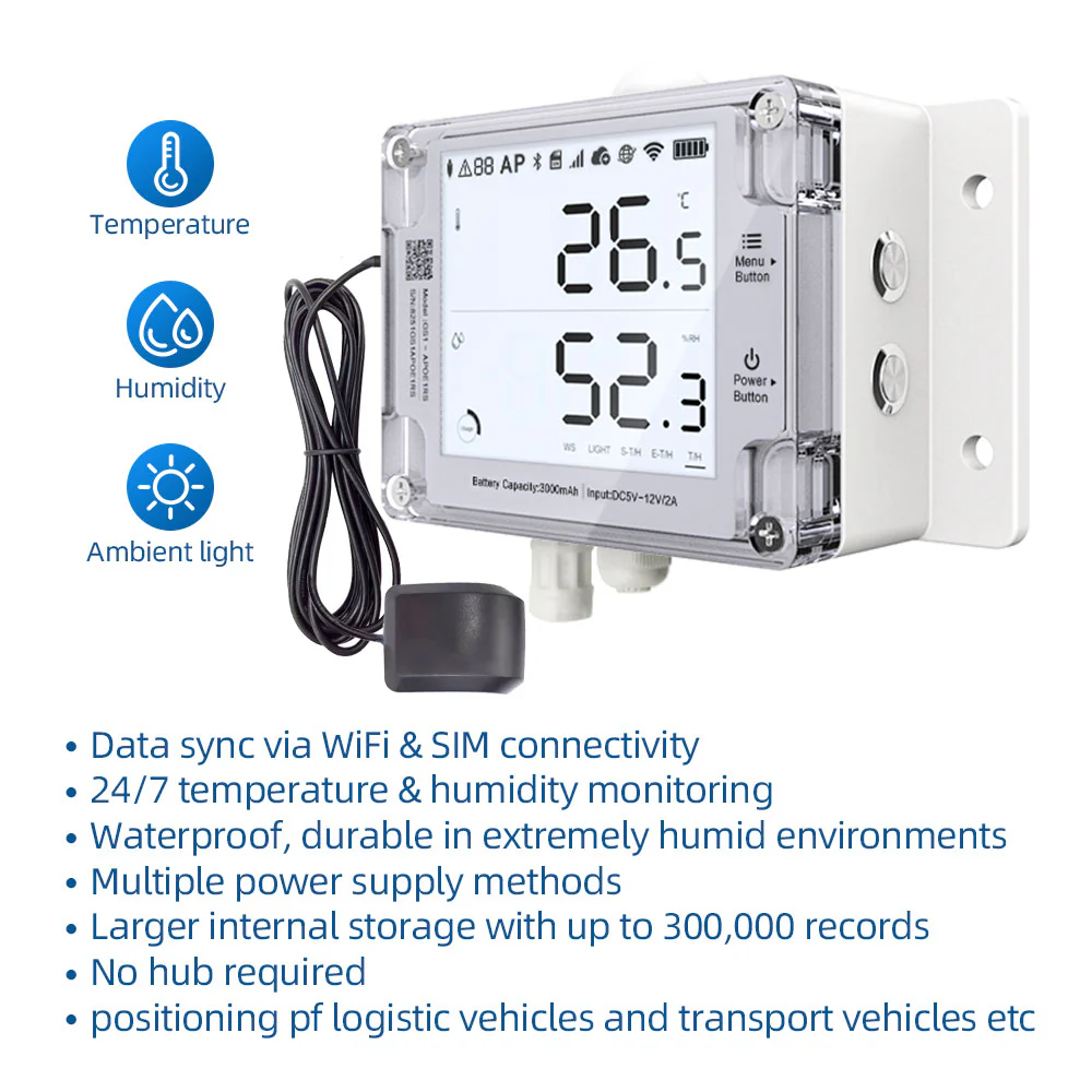UbiBot Online Store GPS Environmental Monitoring Sensors