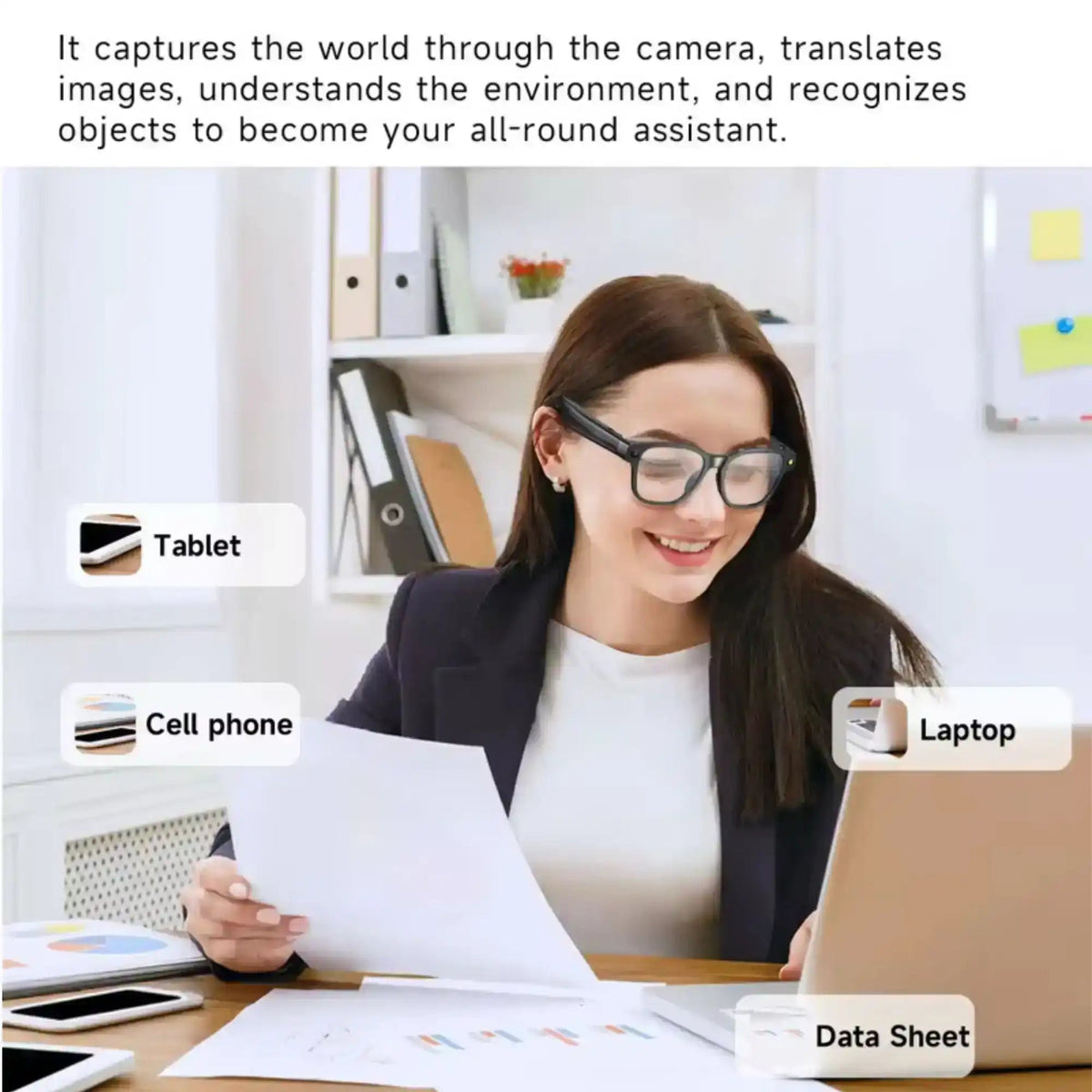 TUTT AI Camera Smart Glasses