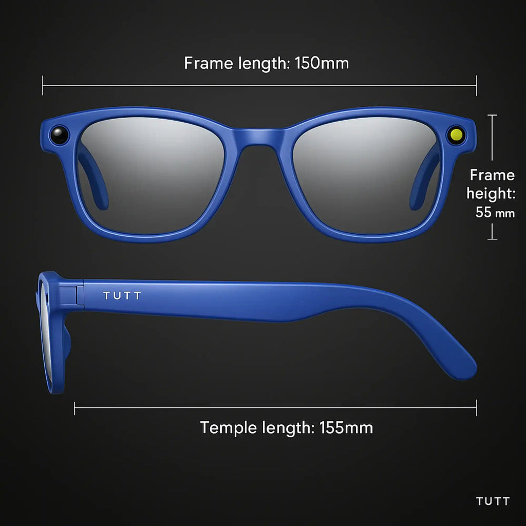 TUTT AI Camera Smart Glasses