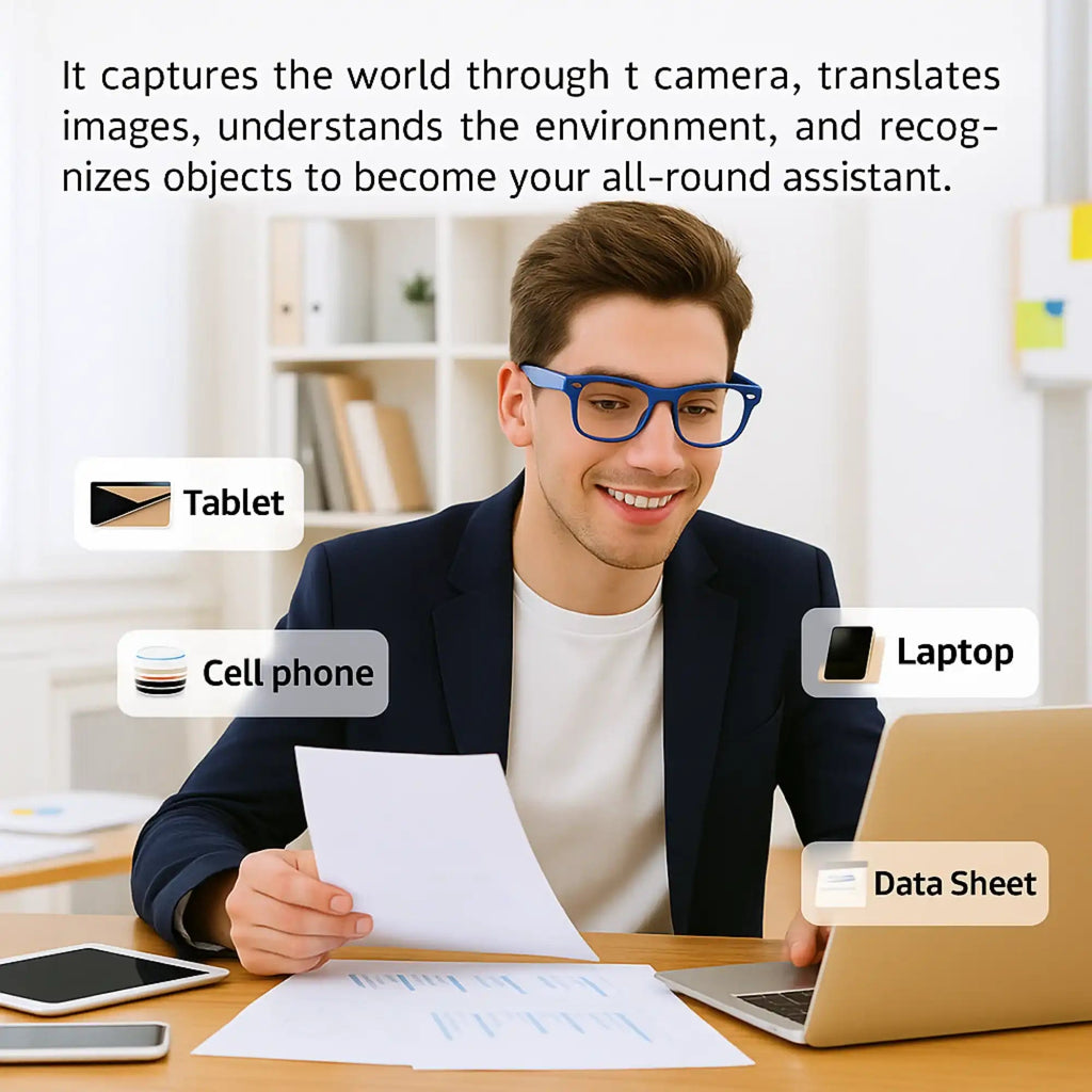TUTT AI Camera Smart Glasses