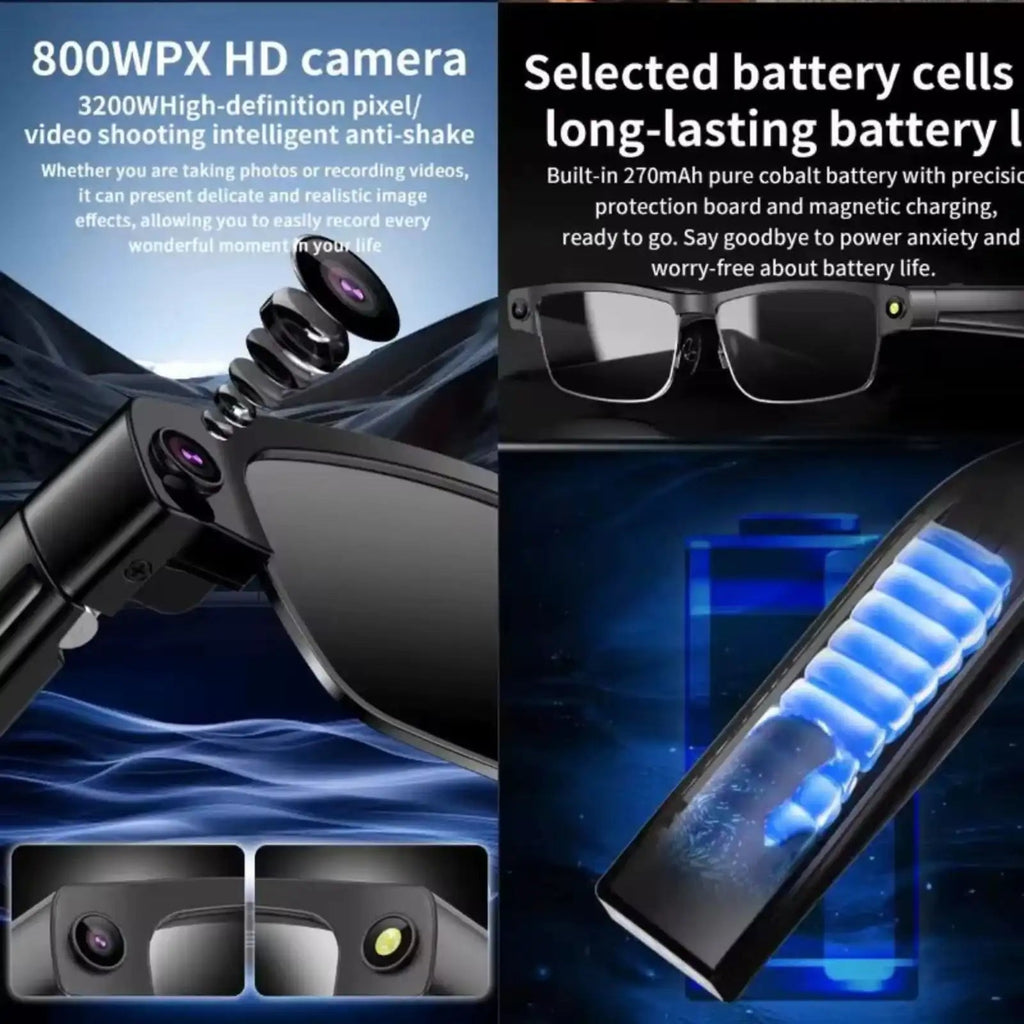 TUTT AI Camera Smart Glasses