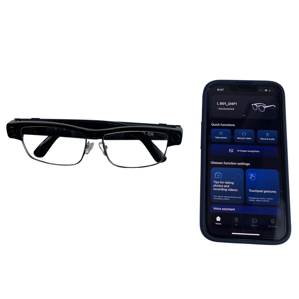 TUTT AI Camera Smart Glasses