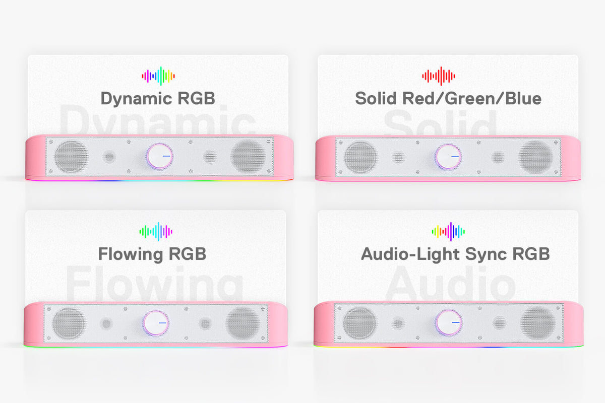 Redragon RGB Desktop Soundbar